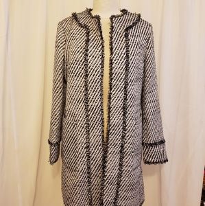 Ann Taylor tweed coat nwt sz medium